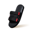 Breezy Fluff Sandals : Black