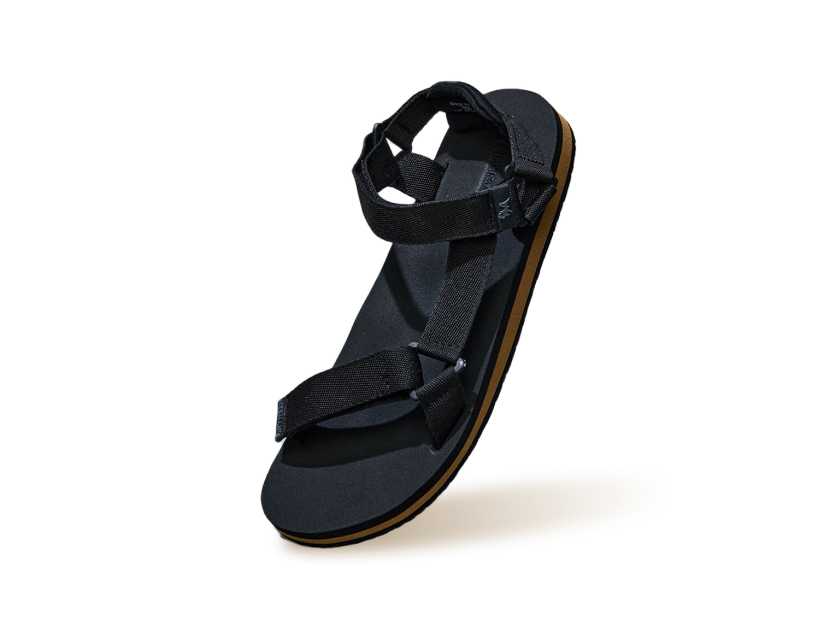 Airy Strap Sandals in Black for Daily Use