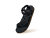 Airy Strap Sandals in Black for Daily Use