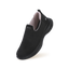 Knit Lite Slip Ons For Women : Black