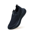Flex Rib Slip Ons : Black