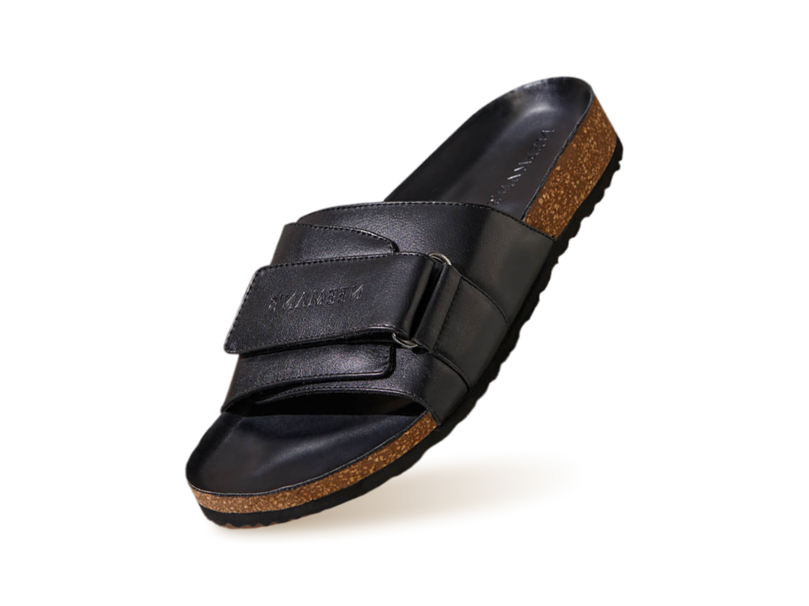 Cork Slides in Black for Outdoor Use