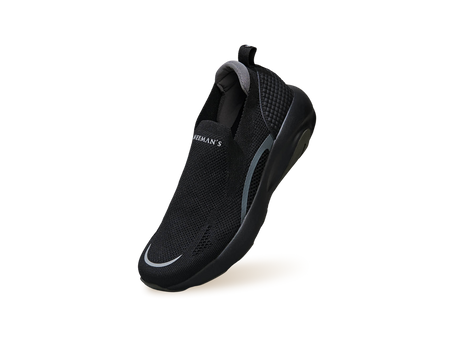 Begin Walk Ease For Men Slip On in Black for Walking