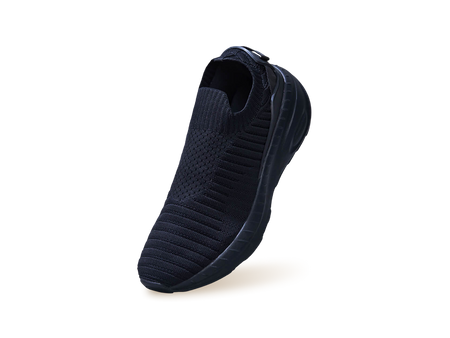 Begin Walk Trek Slip On in Black for Walking