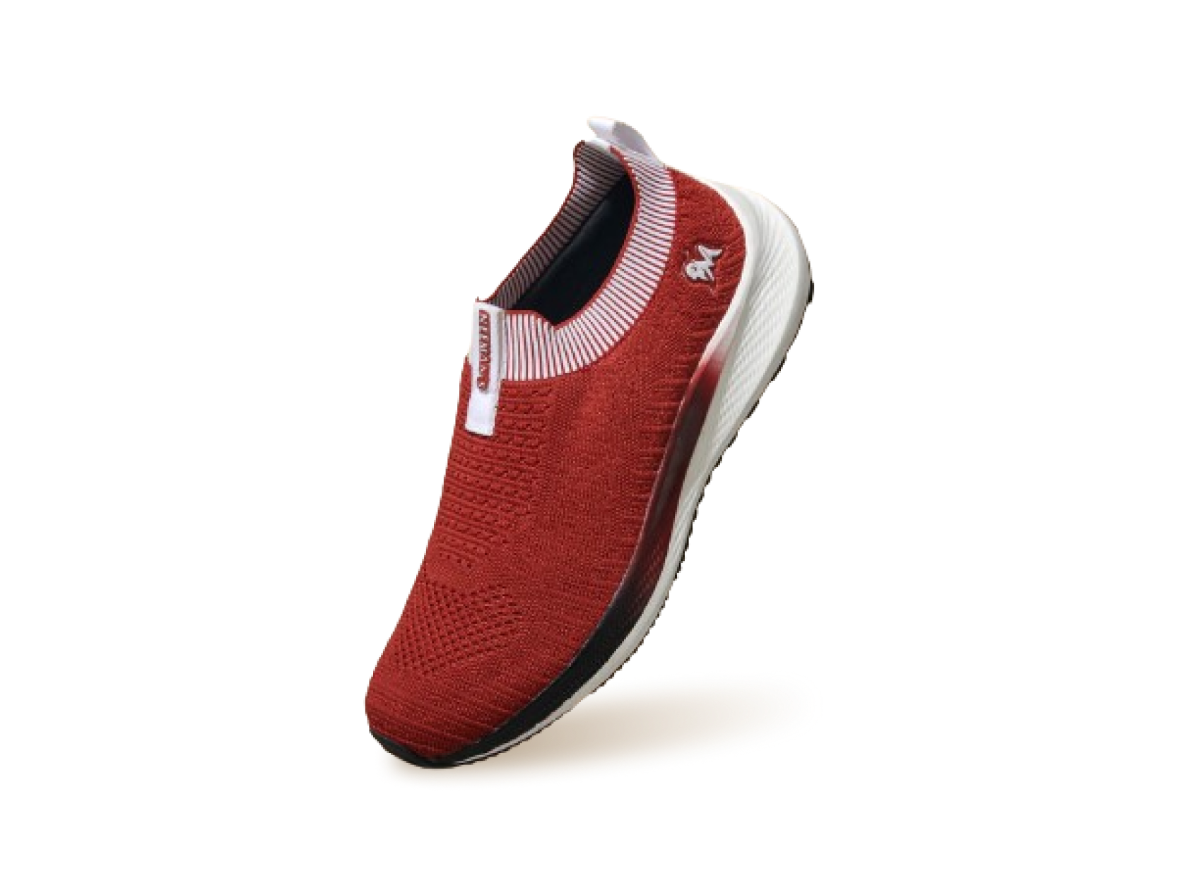 Grip Fit Slip Ons in Maroon for Sports Wear