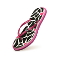 Printed Flip Flops : Black