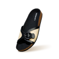 Boheme Chic Slides : Black
