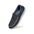 The Wanderers Slip Ons : Black