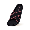 Cross Knit Sandals : Black