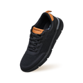 Melange Dress Sneakers : Black