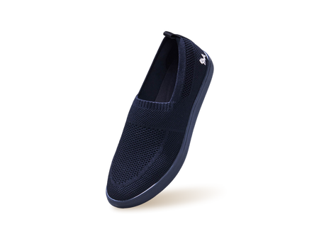 Casual Ease Slip Ons in Black for Casual Wear
