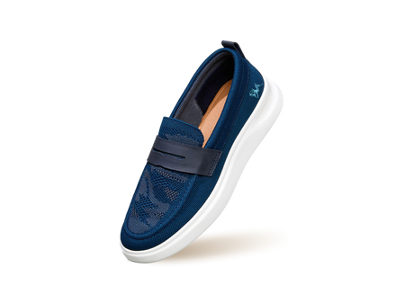 The Breezy Loafers in Blue for Casual Wear