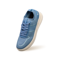 Embroidered Sneakers For Women : Blue Ivory