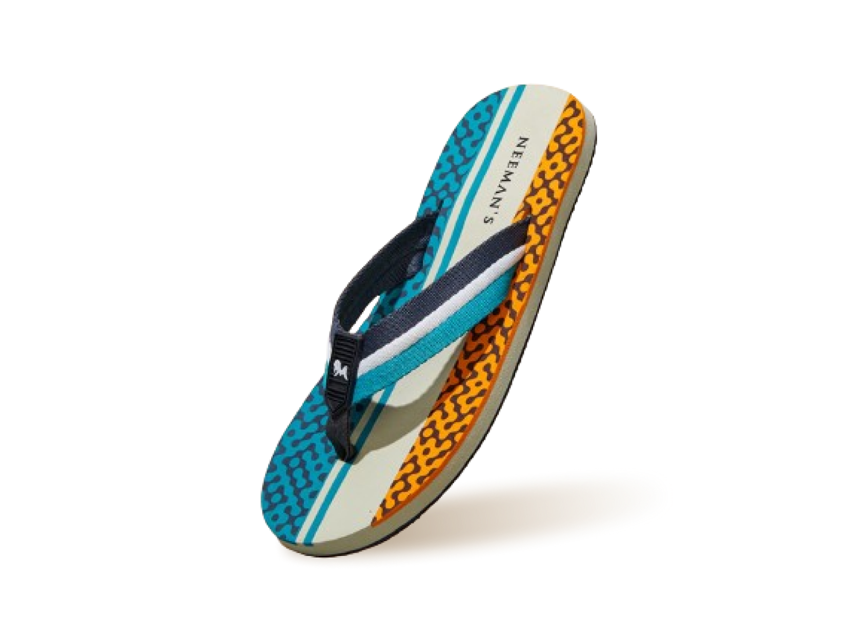 Teal-Ivory-Orange