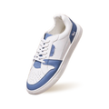 Retro Slick Sneakers : Blue and White