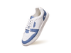 Retro Slick Sneakers in Blue and White for Retro Style