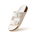 Cork Sandals : Brilliant White