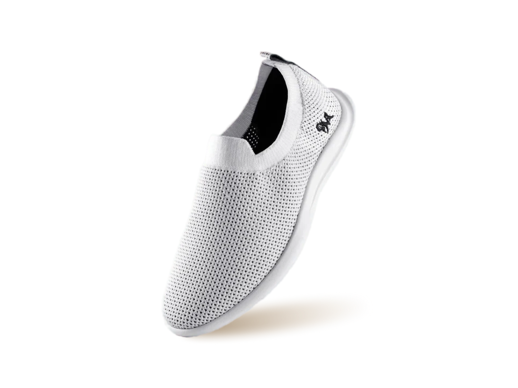 Spotlight Slip Ons in Brilliant White for Casual Wear