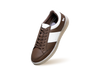 City Strides Sneakers in Brown-white for Retro Style