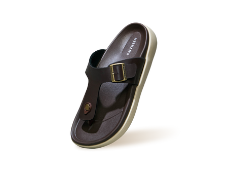 Purewhoosh Breeze Sandals in Brown for Daily Use