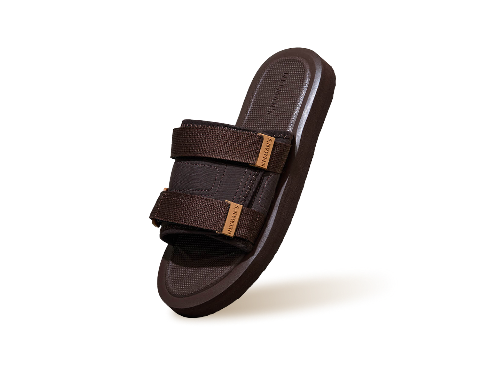 Breezy Fluff Sandals in Brown for Daily Use