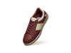 City Strides Sneakers in Burgundy-ivory for Retro Style