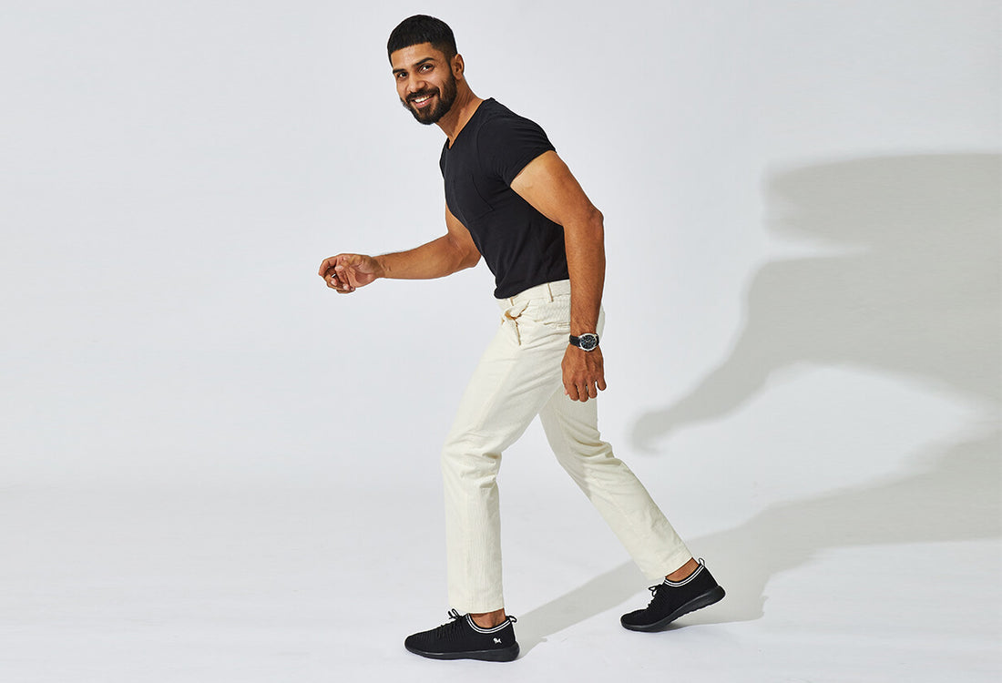 Moves like a sneaker. Wears like a slip-On.