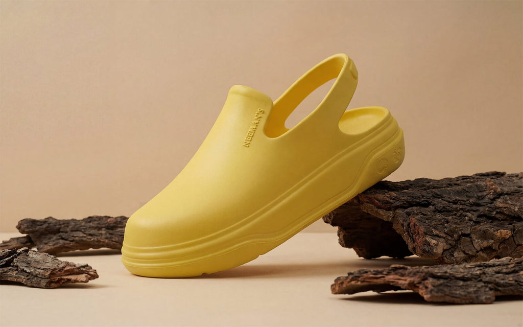 Cushers Clogs For Men : Yellow