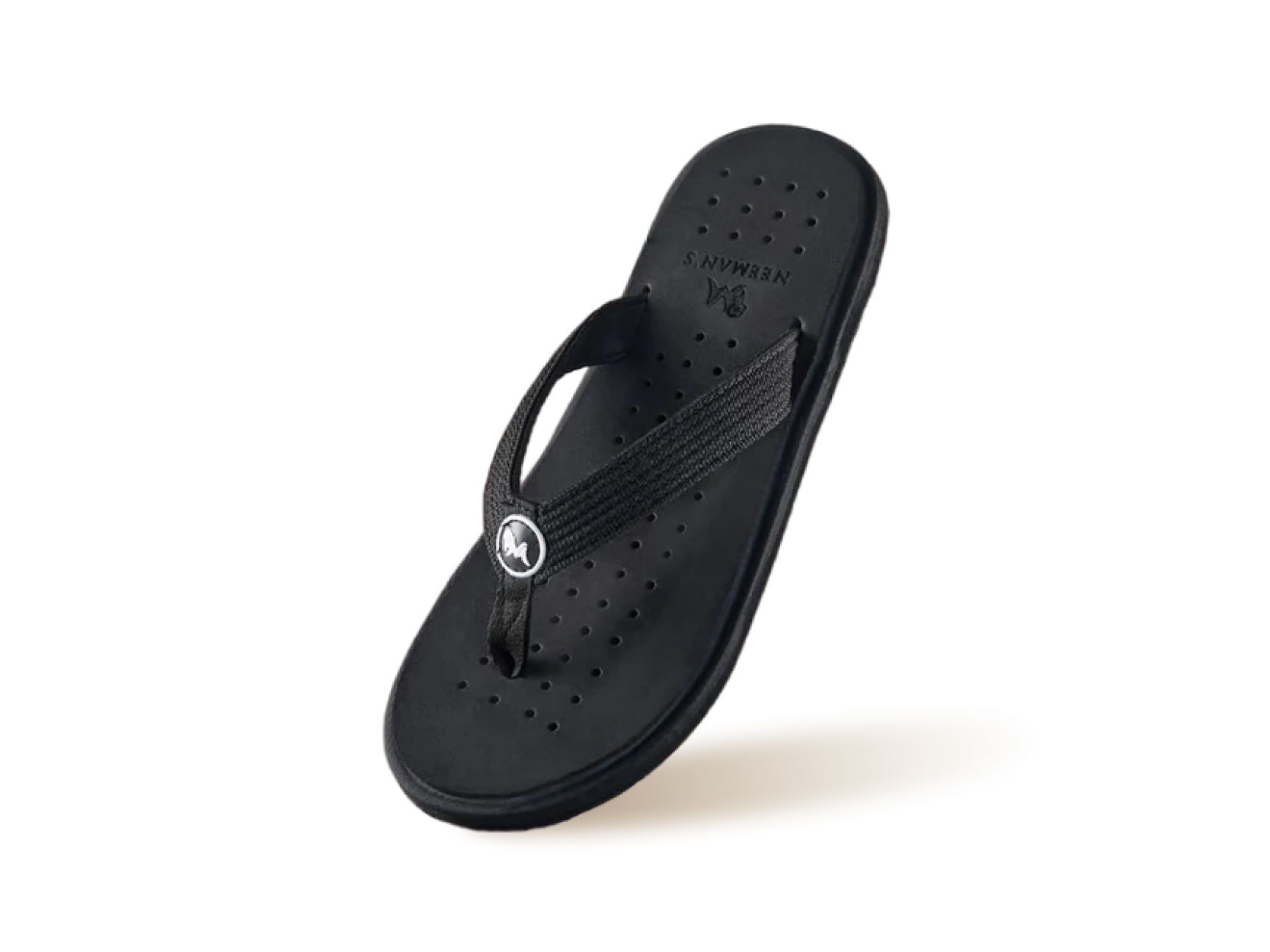 Eco Flips Flip Flops in Coal Black for Daily Use