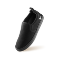 Cotton Slip Ons : Coal Black
