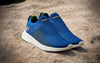 Everyday Basic Slip Ons in Neon Navy for Casual Wear