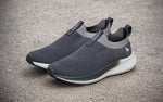 Grip Fit Slip Ons in Grey for Sports Wear