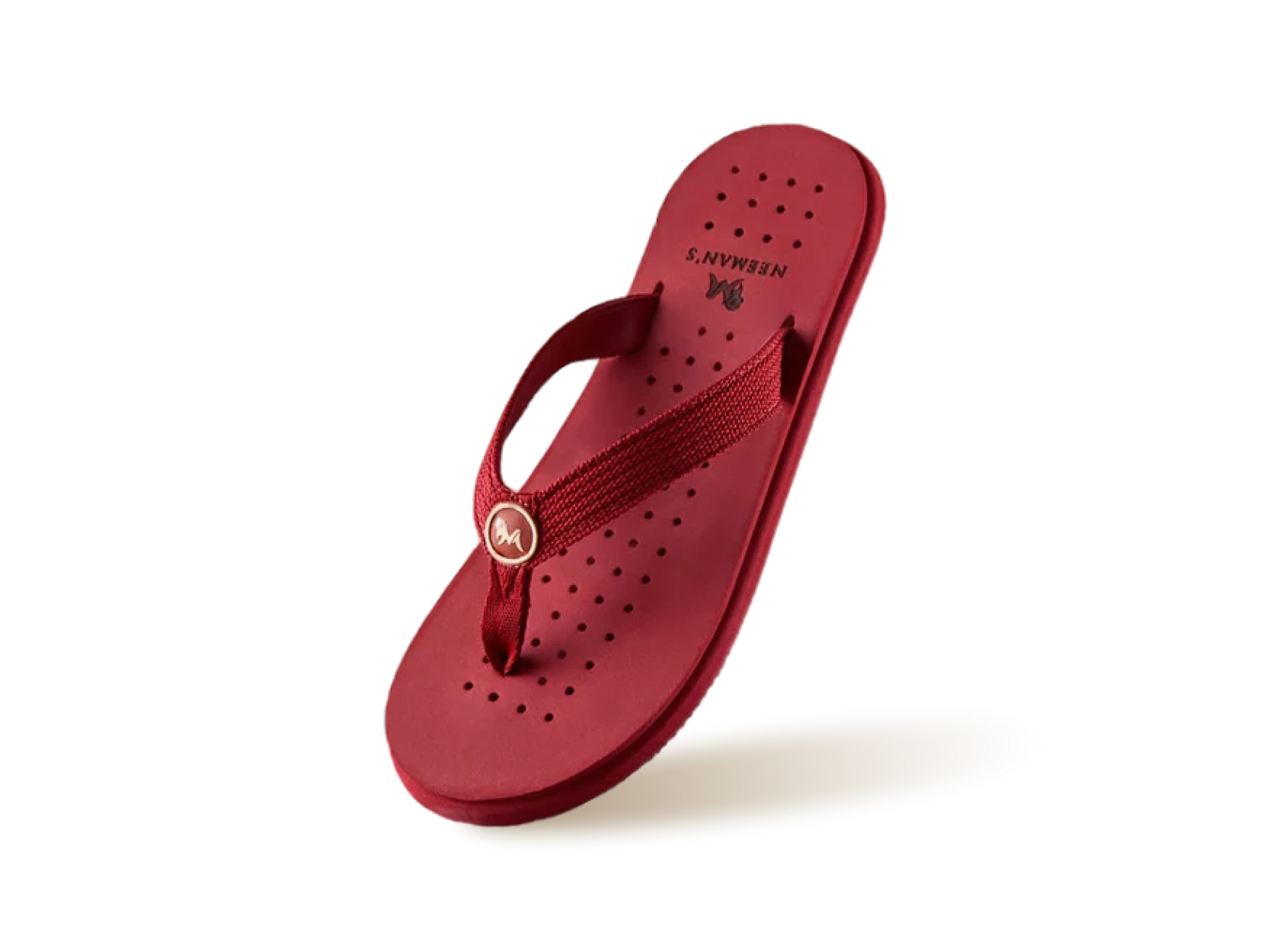 Eco Flips Flip Flops in Coral Maroon for Daily Use