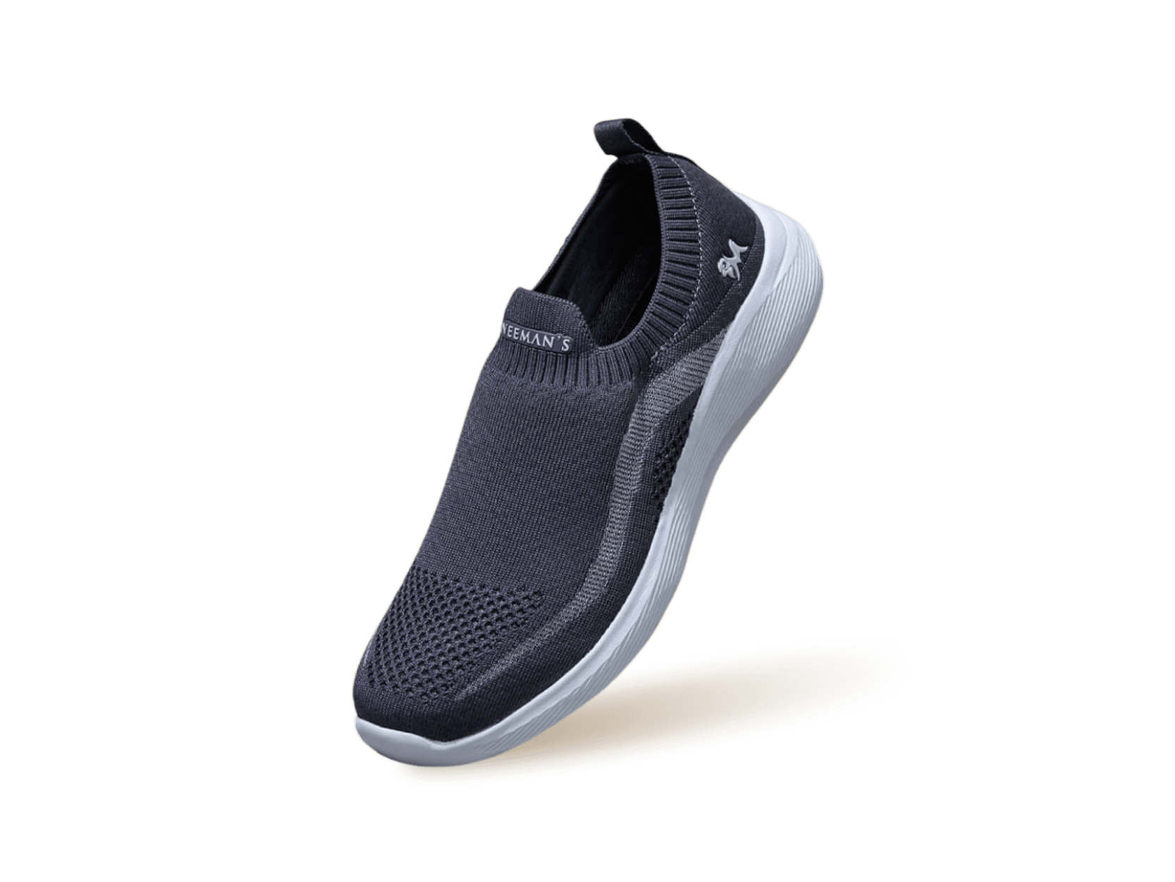 Everyday Basic Slip Ons in Dark Grey for Casual Wear