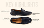 Dress Loafers in Black for Formal Wear