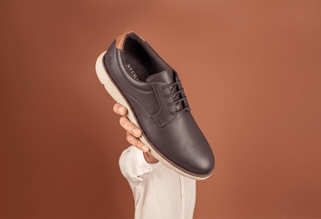 Formal shoes usually feel tight. This one doesn’t.