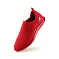 ReLive Knit Slip Ons : Fiery Red