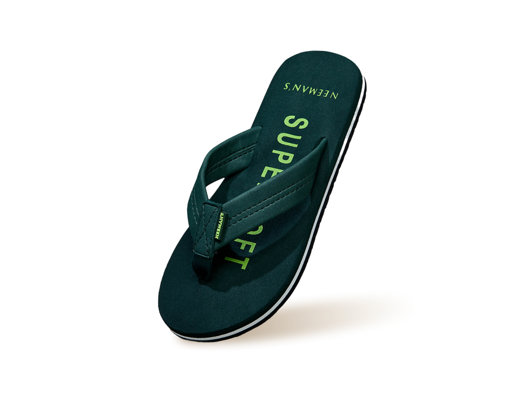 Super Soft Flips Flip Flops in Green for Extra-Soft Comfort