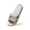 Breather Slides (Women Exclusive) : Grey-Gold