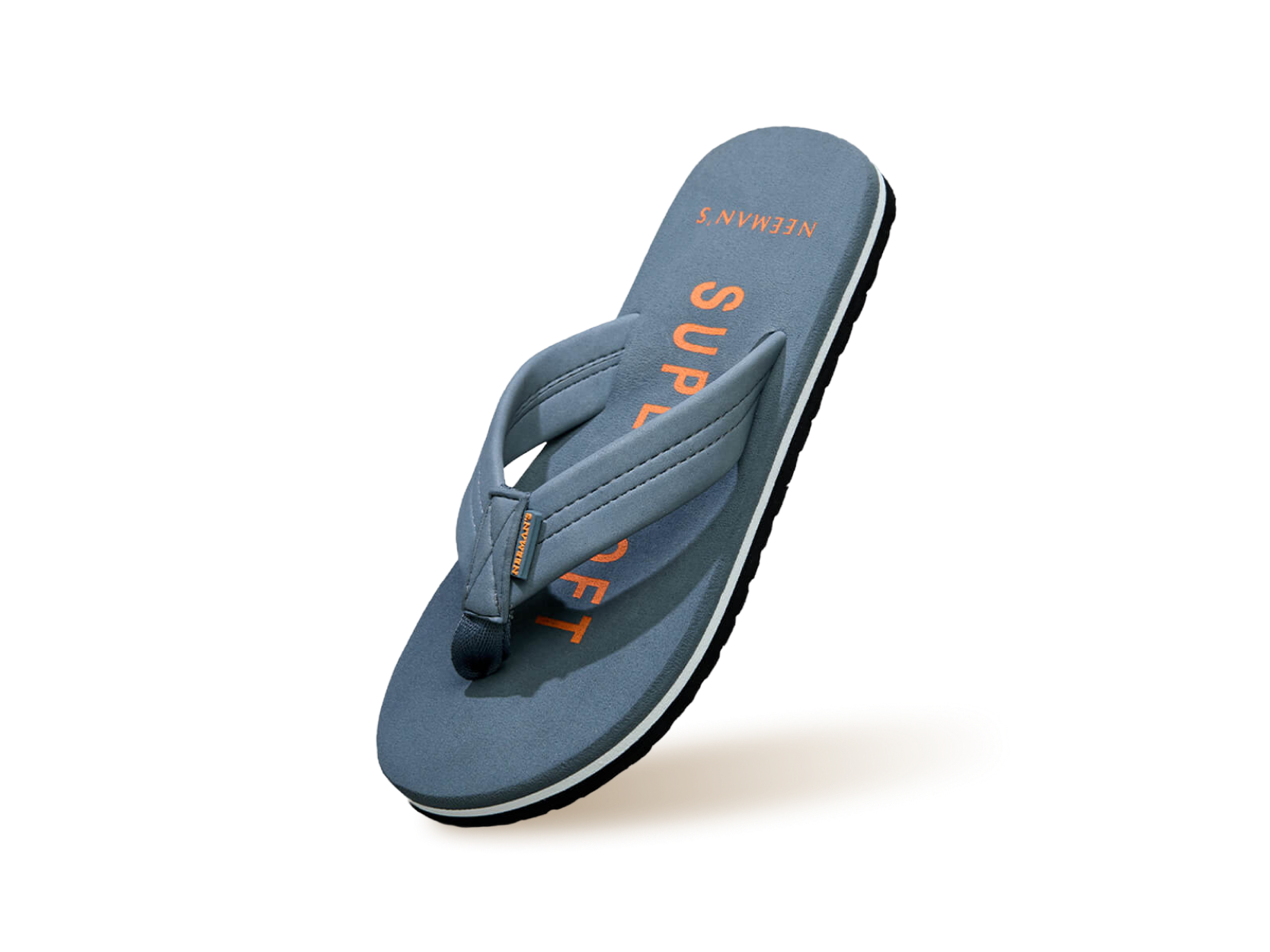 Super Soft Flips Flip Flops in Grey for Extra-Soft Comfort