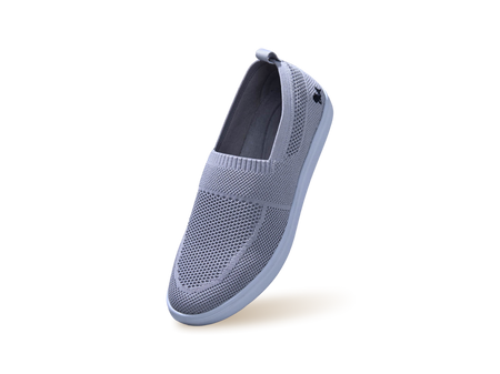 Casual Ease Slip Ons in Grey for Casual Wear