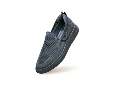 Elevate Slip Ons in Grey for Casual Wear