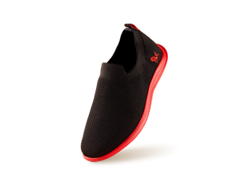 Hale Black / Red Sole