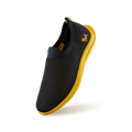Spotlight Slip Ons : Hale Black / Yellow Sole