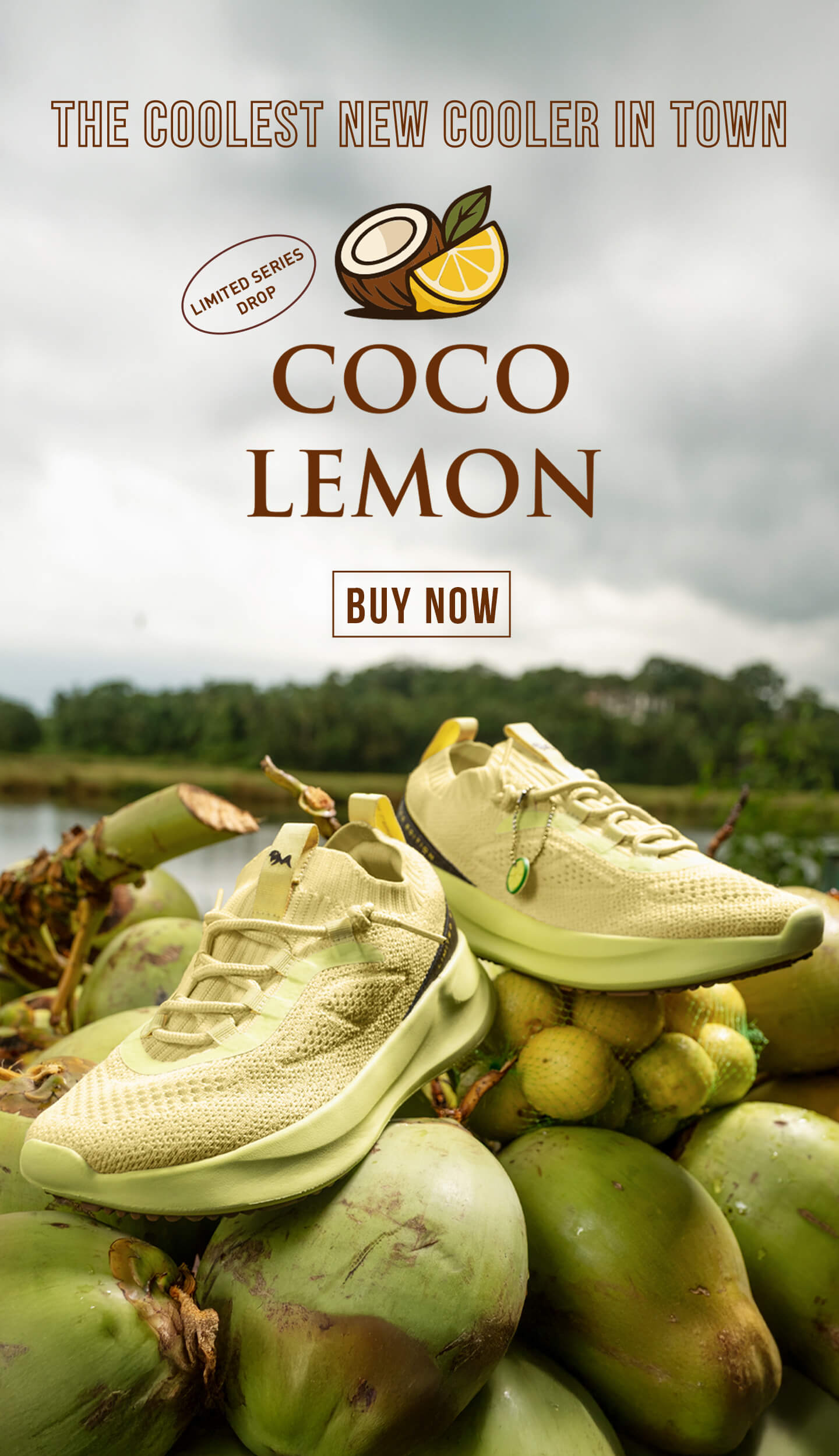 Coco Lemon Sneakers | Buy Green Sneakers | Limited Edition