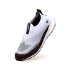Blend Knit Slip Ons : Ivory-Brown