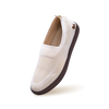 Casual Ease Slip Ons : Ivory Brown