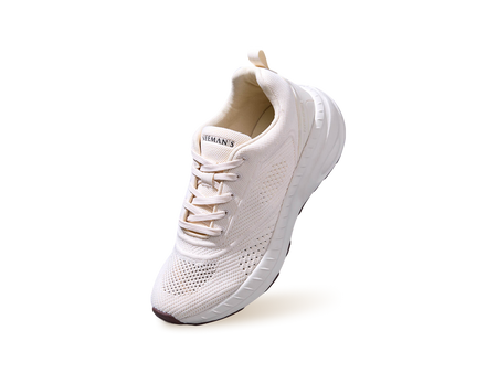Begin Walk Flow Sneakers in Ivory for Walking