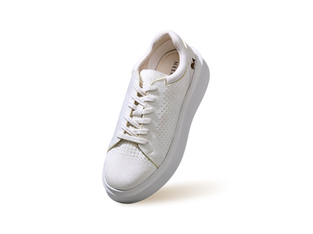 Chunky Lace Ups for Women Sneakers in Ivory for Chunky Style