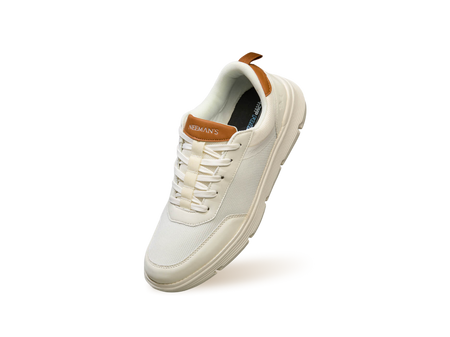 Melange Dress Sneakers in Ivory for Casual Wear